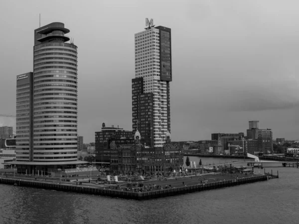 Városa Rotterdam Hollandiában — Stock Fotó