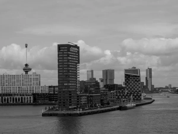 Město Rotterdam Nizozemsku — Stock fotografie