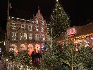 Bocholt şehrinde Noel zamanı
