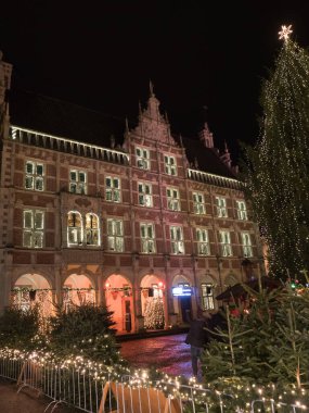 Bocholt şehrinde Noel zamanı