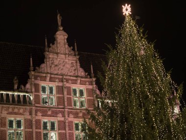 Bocholt şehrinde Noel zamanı