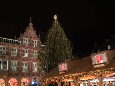 Bocholt şehrinde Noel zamanı