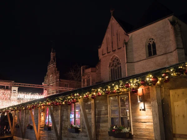 Weihnachtszeit Der Stadt Bocholt — Stockfoto