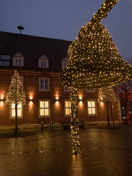クリスマスタイムはドイツのヴェーデンで — ストック写真