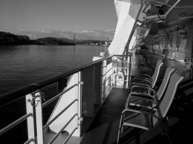 Norveç 'te gemi yolculuğu