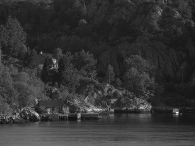 Norveç 'te gemi yolculuğu