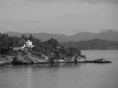 Norveç 'te gemi yolculuğu