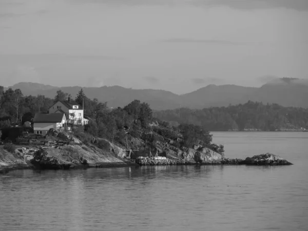 Ship Cruise Norway — Fotografia de Stock