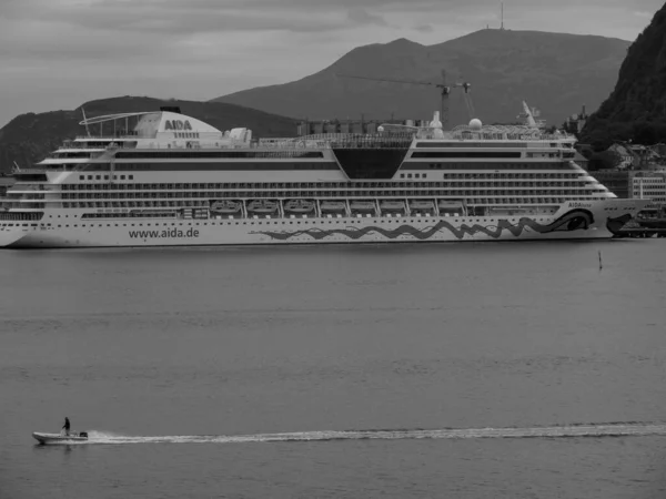 Ship Cruise Norway — Foto Stock