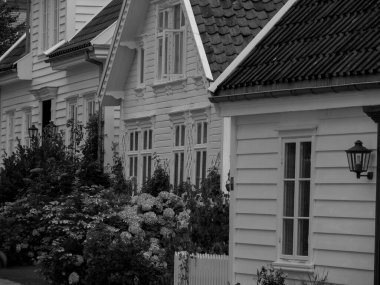 Güzel Norveç 'te gemi yolculuğu