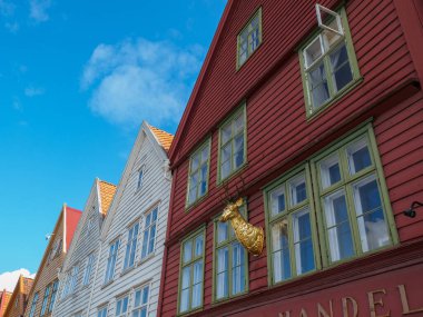 Norveç 'in Bergen kenti