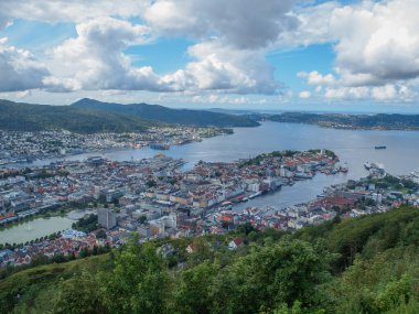 Norveç 'in Bergen kenti