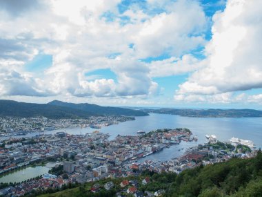 Norveç 'in Bergen kenti