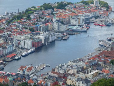 Norveç 'in Bergen kenti