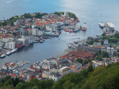 Norveç 'in Bergen kenti