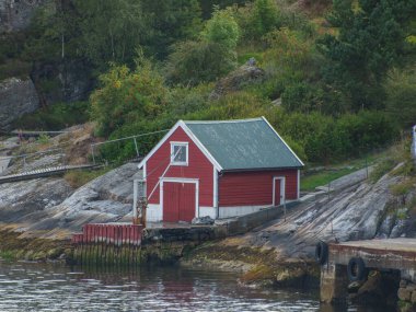 Norveç 'in Bergen kenti
