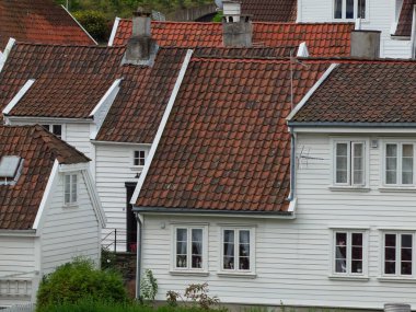 Norveç 'teki Stavanger şehri.