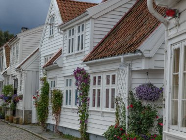 Norveç 'teki Stavanger şehri.