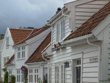 Norveç 'teki Stavanger şehri.