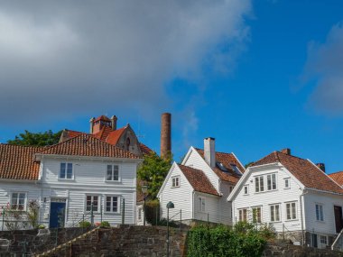 Norveç 'teki Stavanger şehri.