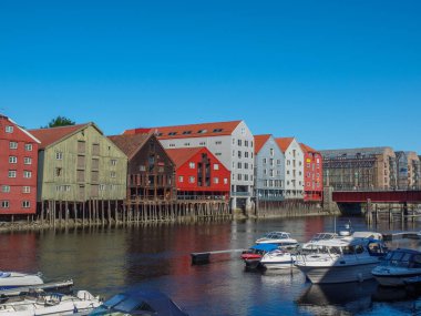 Norveç 'in Trondheim kenti