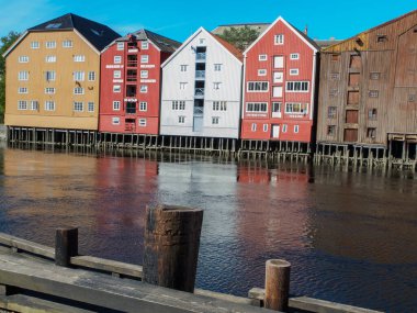Norveç 'in Trondheim kenti