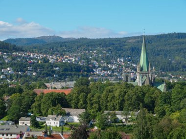 Norveç 'in Trondheim kenti