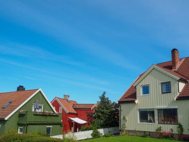Şehir trondheim Norveç'te