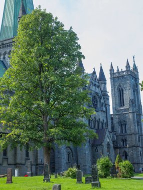 Şehir trondheim Norveç'te