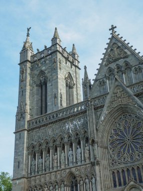 Şehir trondheim Norveç'te