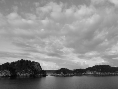 Şehir trondheim Norveç'te