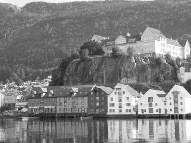 Norveç'teki Bergen şehir