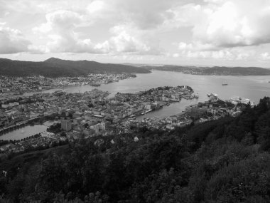 Norveç 'in Bergen kenti