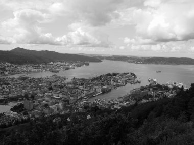 Norveç 'in Bergen kenti