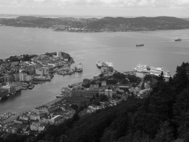 Norveç 'in Bergen kenti