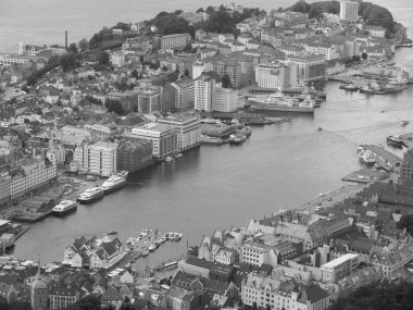 Norveç 'in Bergen kenti