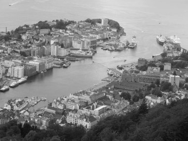 Norveç 'in Bergen kenti
