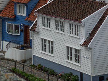 Norveç 'teki Stavanger şehri.