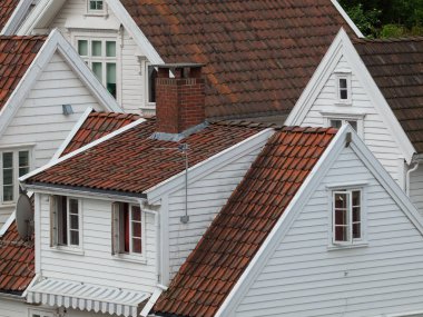 Norveç 'teki Stavanger şehri.