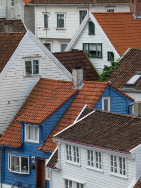 Norveç 'teki Stavanger şehri.