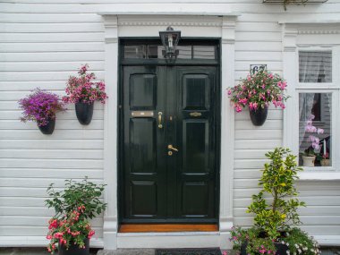 Norveç 'teki Stavanger şehri.