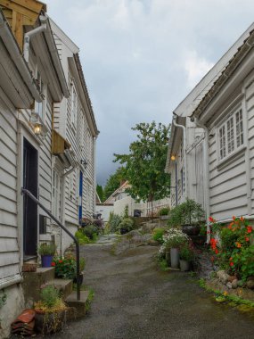 Norveç 'teki Stavanger şehri.