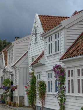 Norveç 'teki Stavanger şehri.