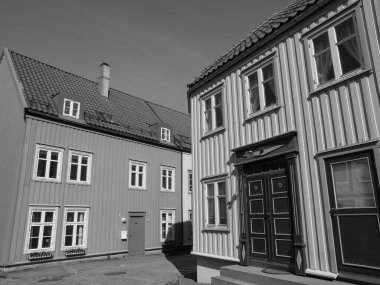 Şehir trondheim Norveç'te