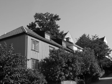 Şehir trondheim Norveç'te