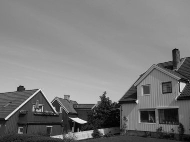 Şehir trondheim Norveç'te