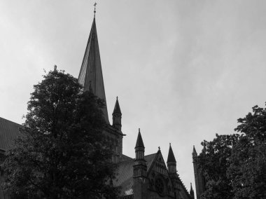 Şehir trondheim Norveç'te