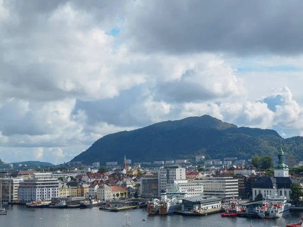 Die Stadt Bergen Norwegen — Stockfoto