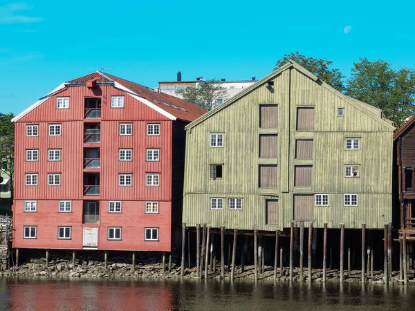 Trondheim Stad Noorwegen — Stockfoto