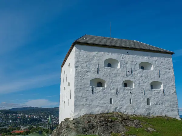 Stad Trondheim Noorwegen — Stockfoto